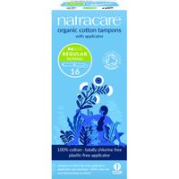 Natracare Organic Cotton Regular Applicator Tampons
